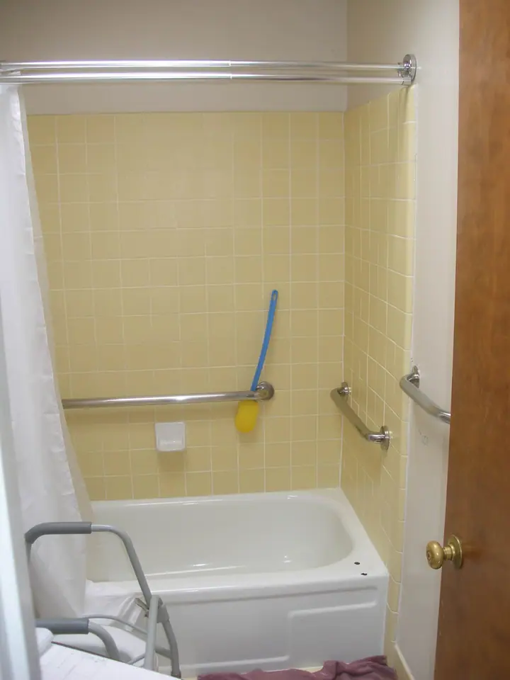ADA barrier free bath remodel in Glen Park, San Francisco: Before, photo 2