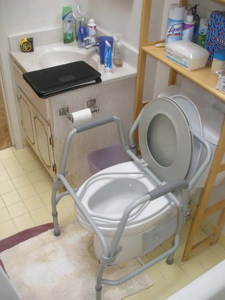 ADA barrier free bath remodel in Glen Park, San Francisco: Before, photo 5
