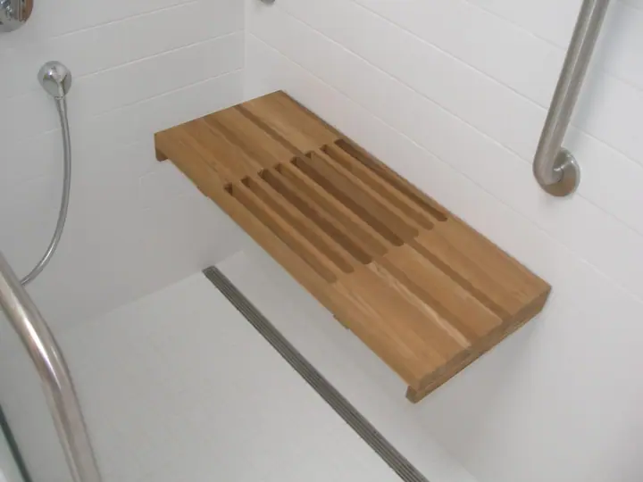 ADA barrier free bath remodel in Glen Park, San Francisco: the new barrier free bathroom, photo 10