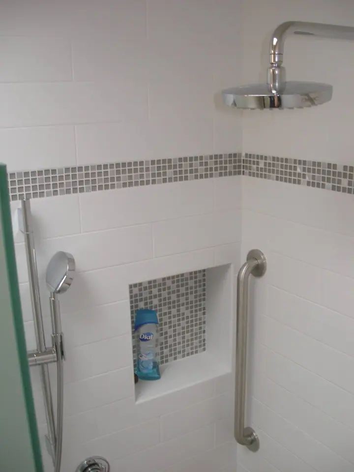 ADA barrier free bath remodel in Glen Park, San Francisco: the new barrier free bathroom, photo 14