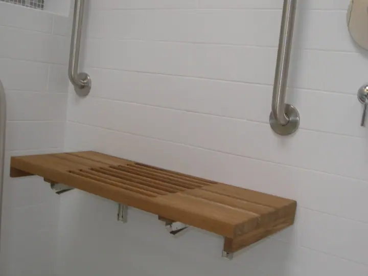 ADA barrier free bath remodel in Glen Park, San Francisco: the new barrier free bathroom, photo 22