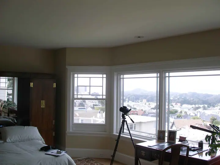 Crown molding changes the room in Buena Vista, San Francisco: Before, photo 10