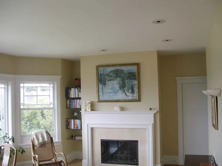 Crown molding changes the room in Buena Vista, San Francisco: Before, photo 13