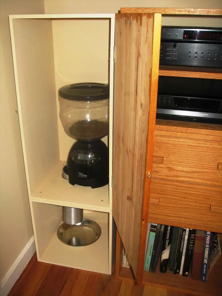 Custom Cat feeder that blends with the cabinets, photo 2