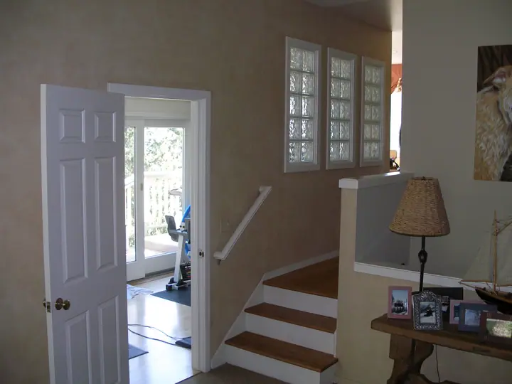 Deck converted to a work out room in Mill Valley: from the lvrm