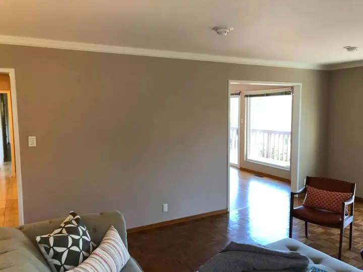Wall removal kitchen alteration that created a great room in Terra Linda, San Rafael, photo 4