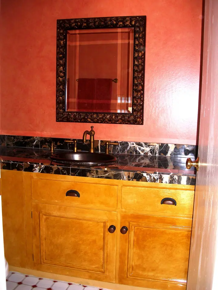 Half bath remodel, Larkspur: after