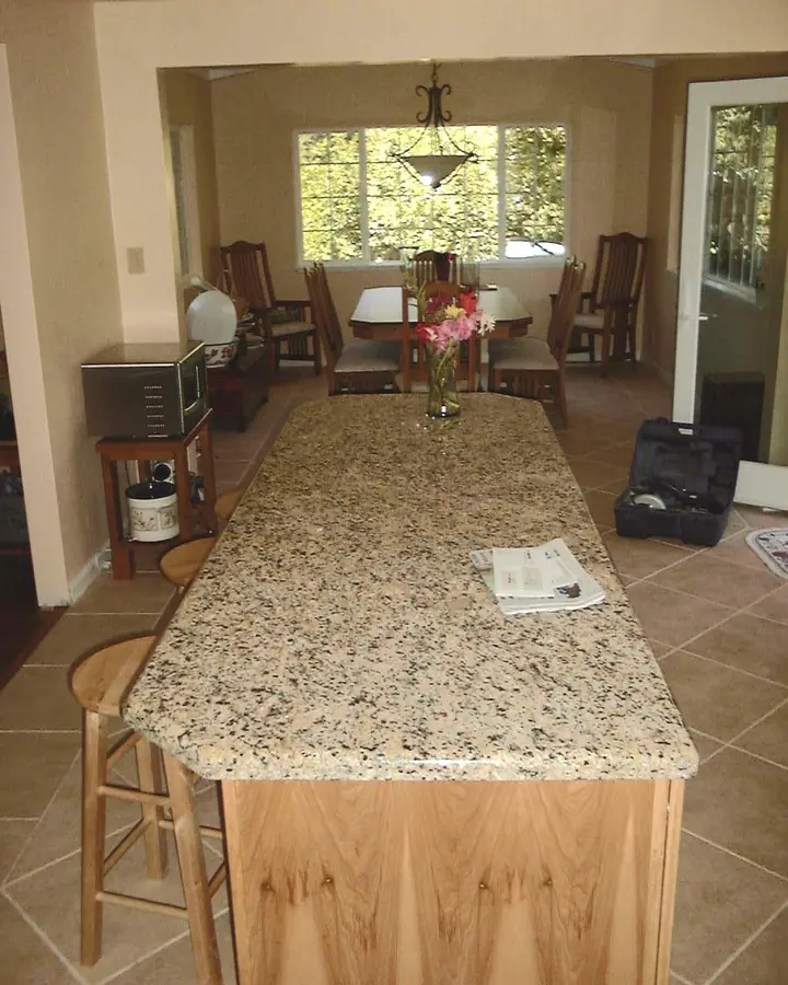 Major kitchen alteration in Novato: to dining in progress