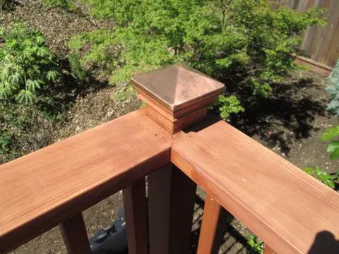 Simple redwood deck in Corte Madera, photo 4