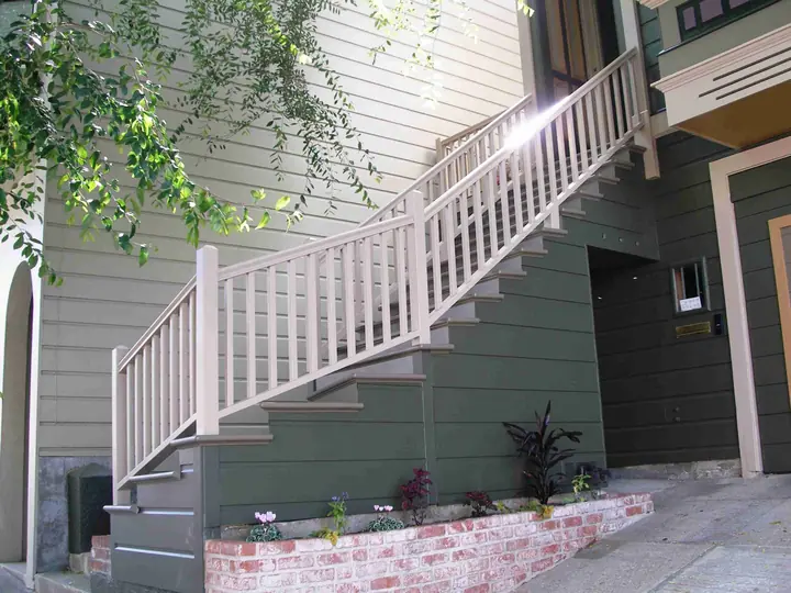 Victorian entry stairs: vic stairs